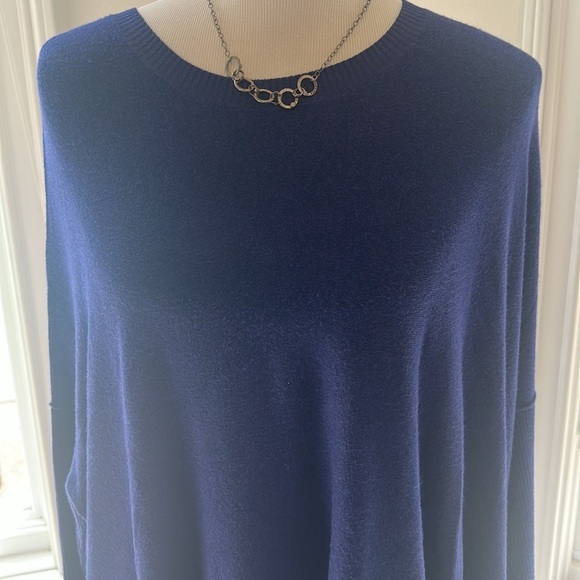 Eileen Fisher Purple Soft & Cozy Knit Jersey Sweater, S/P, EUC - Picture 2 of 7